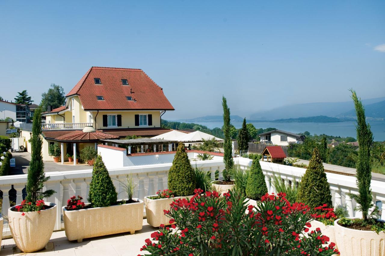 Restaurant-Hotel Seeblick Morigen Экстерьер фото